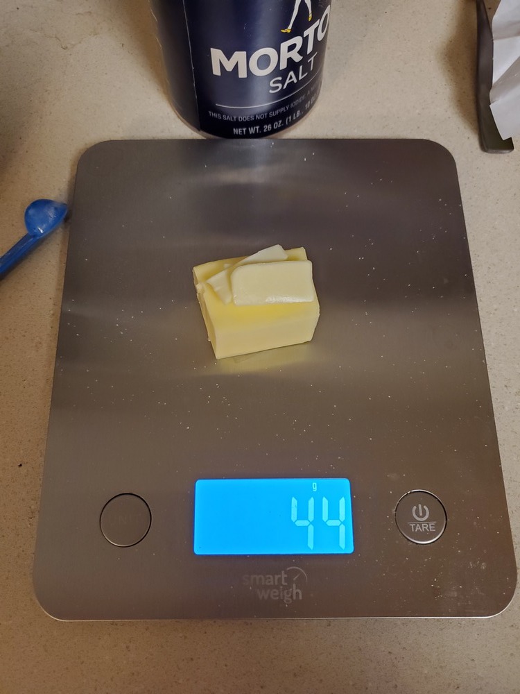 Butter Measured