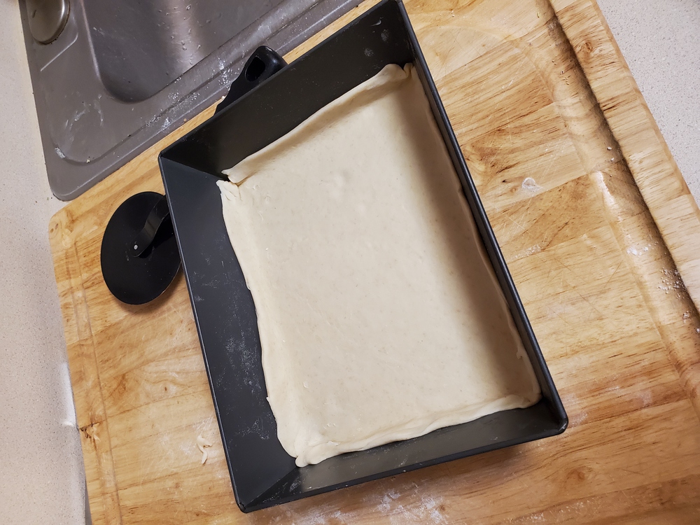 Dough in Pan