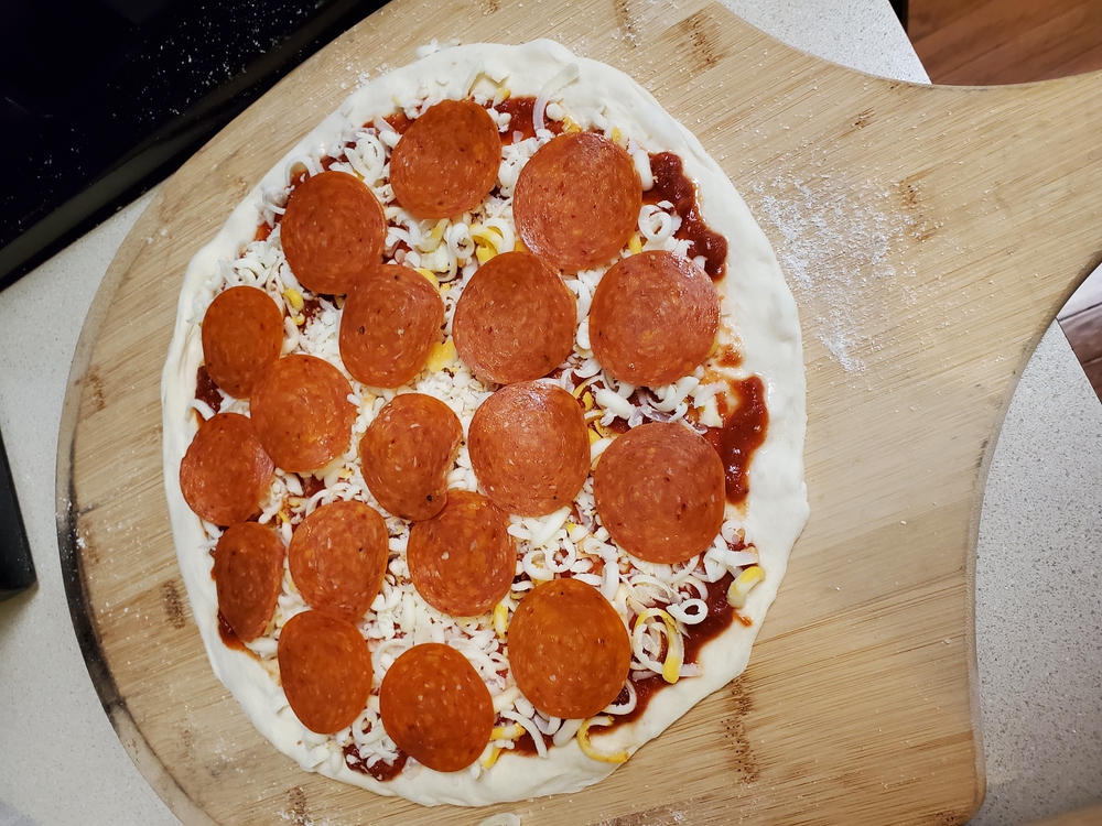 Pepperoni Before